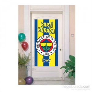 Fenerbahçe Taraftar Partisi Kapı Banner Afişi