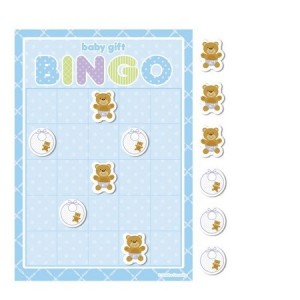 Mavi Bebek Ayıcık Bingo Oyunu