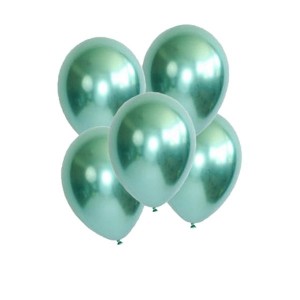 Krom Metalik Balon Yeşil 5 li