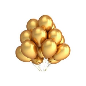 Krom Metalik Balon Altın 5 li