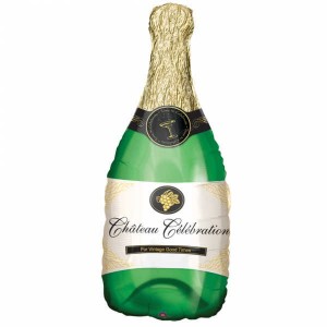 Şampanya Şişesi Balon 35x91cm