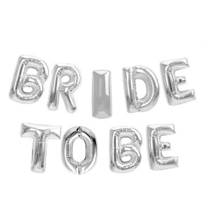 Bride To Be Folyo Balon Gümüş (35 cm)