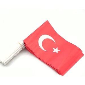 Türk Bayrağı 1 Adet ( 20 x 30 cm Ebat )