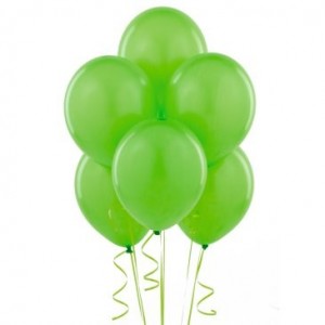 Fıstık Yeşili METALİK 10 lu Latex Balon