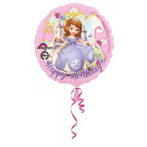 Prenses Sofia Happy Birthday Folyo Balon