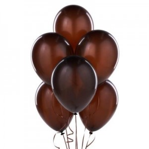 Kahverengi 10 lu Latex Balon