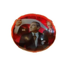 Atatürk Baskılı Folyo Balon