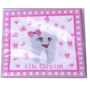 İlk Dişim Pembe 20 li Peçete