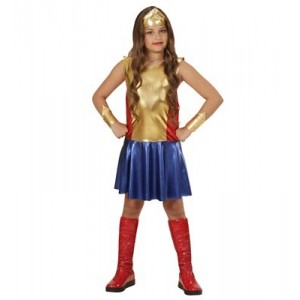 Super Girl Kız Kostümü