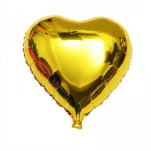Altın Kalp Folyo Balon