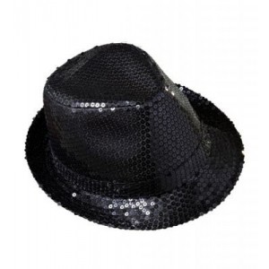 Michael Jackson Şapkası Siyah Pullu