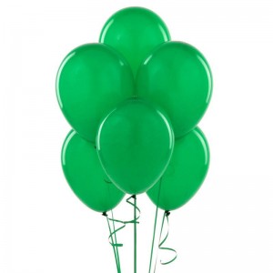 Baskısız Yeşil Balon 10ad