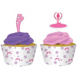 Sevimli Balerin Cupcake Kalıbı