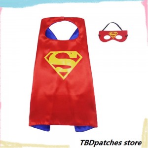 Süperman Pelerin Maske Set