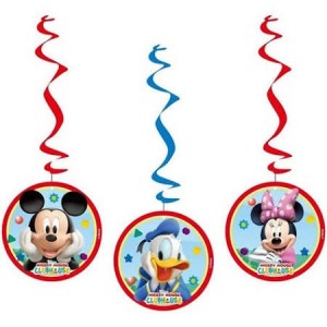  Mickey Mouse Tavan Asma Süs 3 Adet