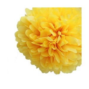 Sarı  Ponpon Çiçek 1 adet