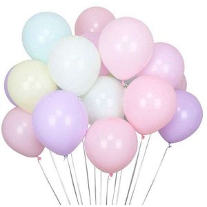 Makaron Soft Renkler Karışık Balon 10 Adet