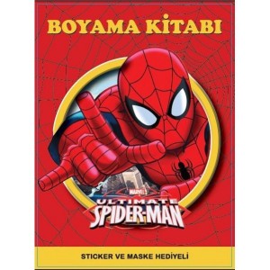 Spiderman Boyama Kitabı 