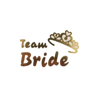 Team Bride Taçlı Dövme 1 Adet