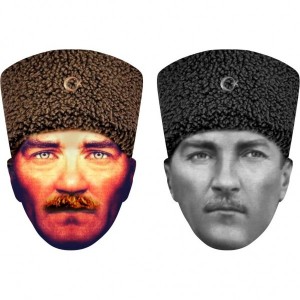 Atatürk Karton Yüz maskesi 