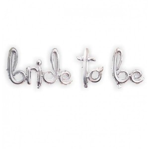 Bride To Be  Folyo Balon Gümüş