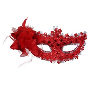Venedik Maske Kırmızı