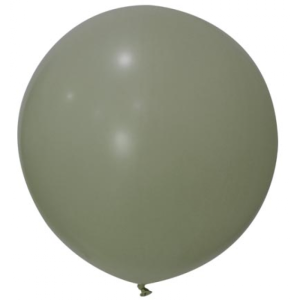 Jumbo 24 inç Düz Küf Yeşili Latex Balon