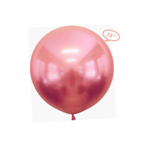 Krom Lateks Balon Jumbo Pembe 18 inç