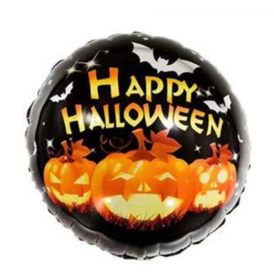 Happy Halloween Folyo Balon Bal Kabağı 18 inç