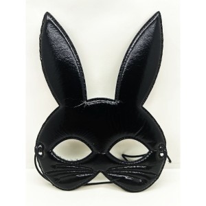 Tavşan Maskesi 19x15 cm Siyah