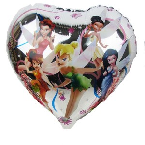 Tinkerbell Folyo Balon Kalpli (45 cm) 18 inç