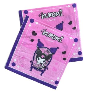 Kuromi Baskılı Peçete 20 Adet