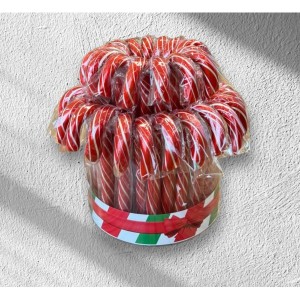 BASTON ŞEKER KIRMIZI BEYAZ 10 ADET