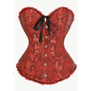 Büstiyer Korse Kırmızı S Beden