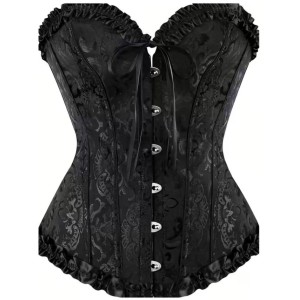 Büstiyer Korse Siyah L Beden