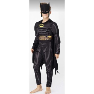 Batman Kostümü Kaslı Lisanslı 7/8 Yaş