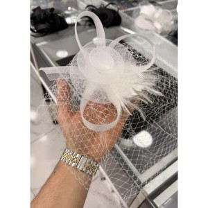 Nikah Şapkası Beyaz