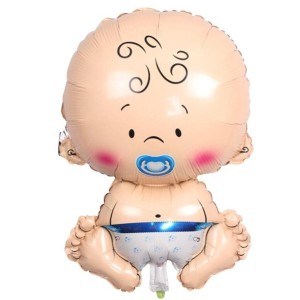  Bebek Folyo Balon Mavi