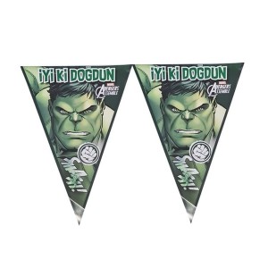 Hulk Flama Bayrak - 2 metre