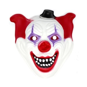 Korkunç Palyaço Maskesi Joker Maskesi Ve Dekor