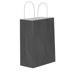 Siyah Kraft Çanta 15x20cm