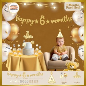 6 Months Parti Seti Gold Renk