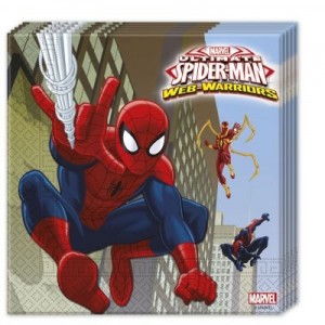  Spiderman 20 li Peçete