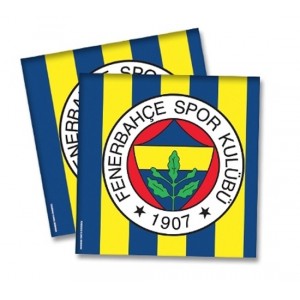 Lisanslı Fenerbahçe Parti Peçetesi Taraftar Peçetesi