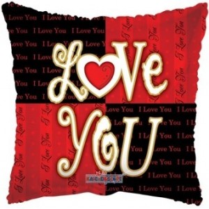 I Love You 18" Folyo Balon